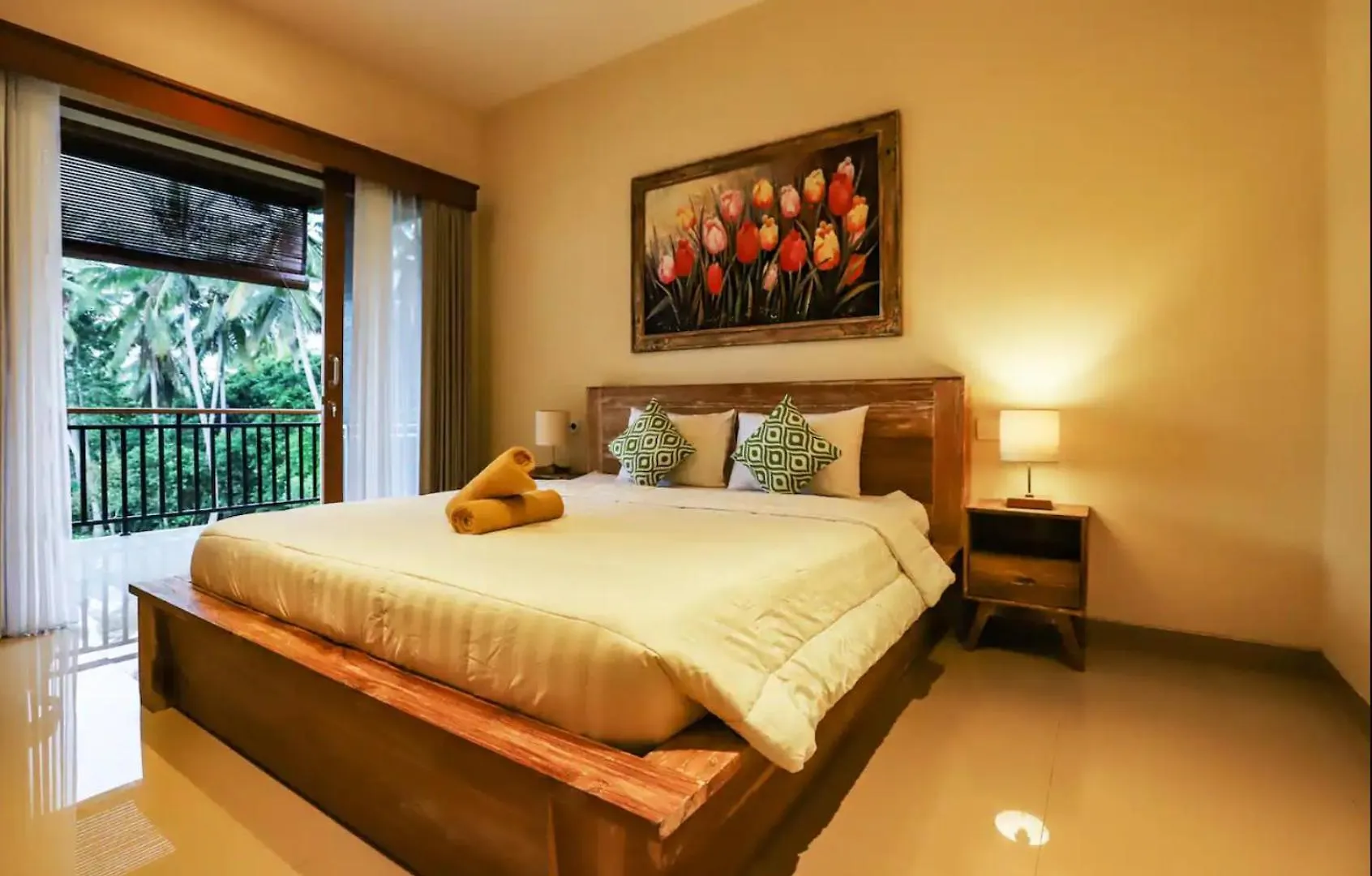 Harmony House 8: Rice Field View Room 2 Min Center Ubud  Guest house Ubud (Bali)